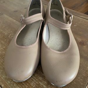 Capezio Tan Mary Jane Tap Shoes